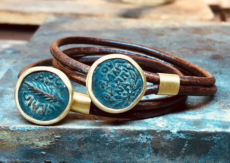 ANCIENT COIN BRACELET