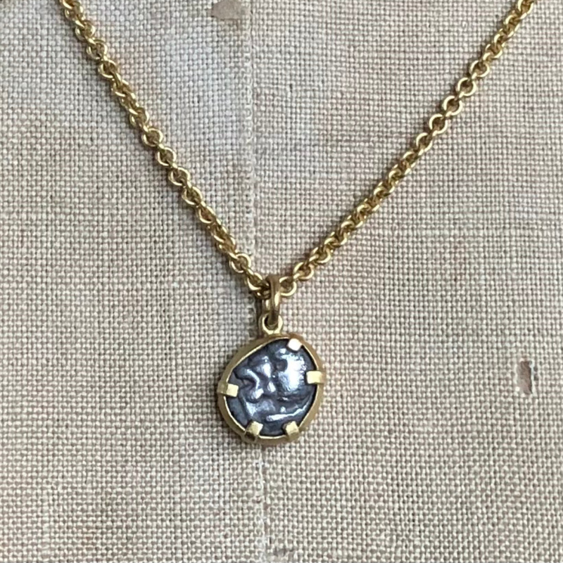ANCIENT GREEK COIN NECKLACE