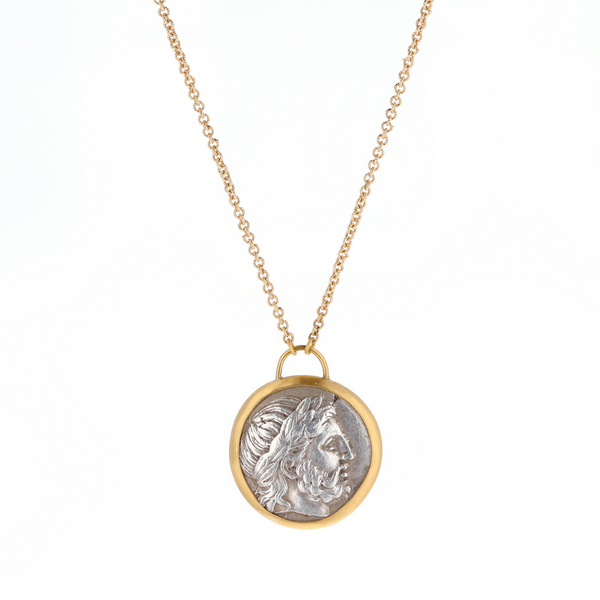 ANCIENT GREEK COIN NECKLACE