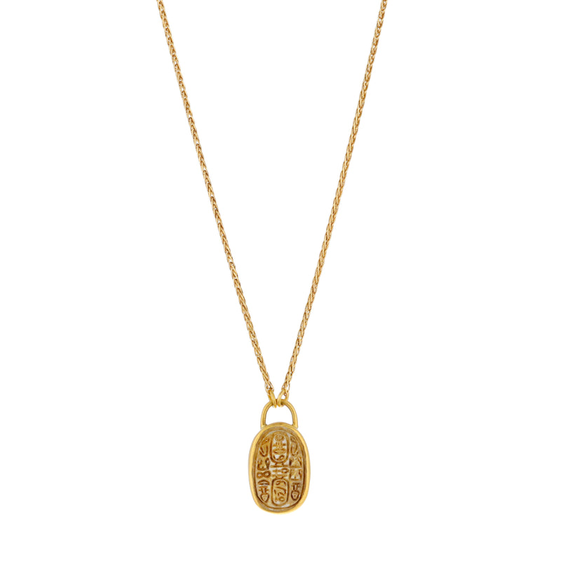 ANCIENT EGYPTIAN SCARAB NECKLACE
