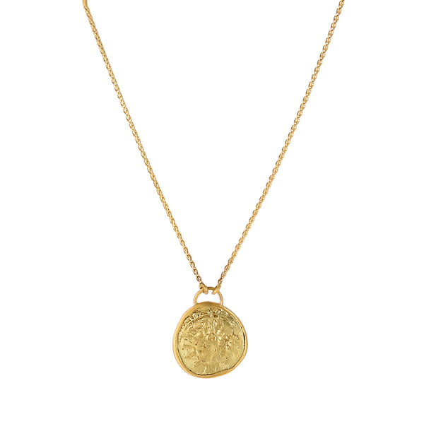 ANCIENT GOLD COIN NECKLACE