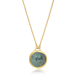 ANCIENT HORSE COIN NECKLACE