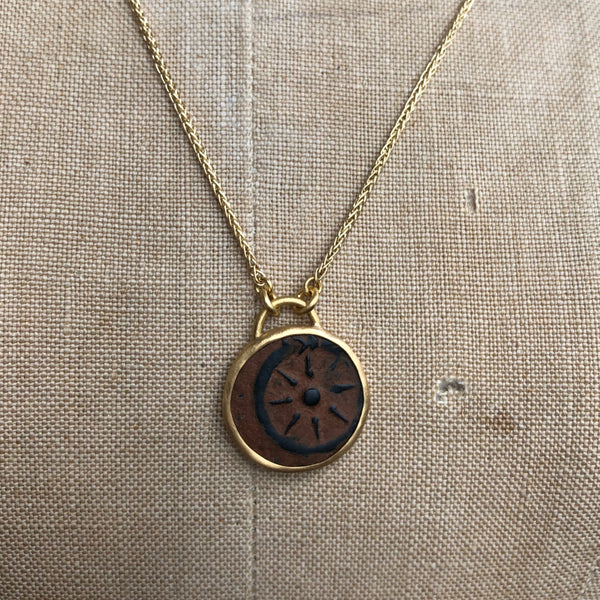 WIDOW'S MITE ANCIENT COIN NECKLACE