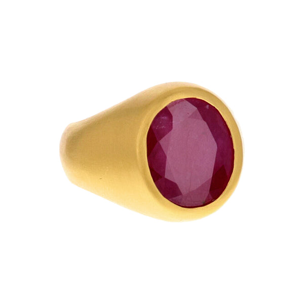 RUBY DOME RING